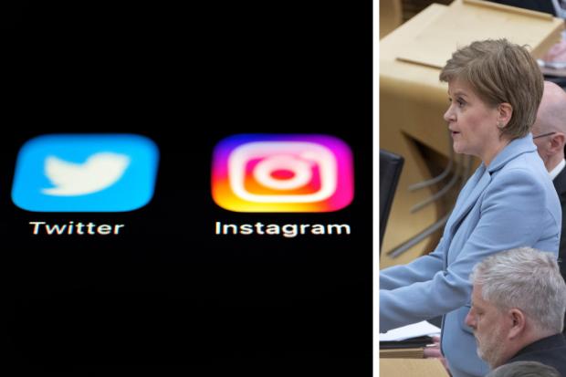Nicola Sturgeon's statement made waves across Twitter, Instagram and other social media networks