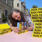 Ely Percy has been nominated for the Scots Book o the Year for coming-of-age novel Duck Feet