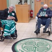 The guided tour of Celtic Park was a hit with care home residents