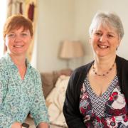 Catherine Usher (left) and Maureen Todd will entertain audiences in Calendar Girls