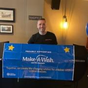 James Kelly enjoyed welcoming customers to the pub's family fun day