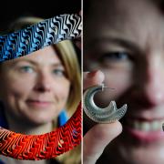 Lynne MacLachlan is making a name for herself, thanks to her creative skills.     Photos by Colin Hattersley
