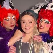 Cinderella is being played by Jennifer Scott, with Craig Inglis McDonald and Ross Adam as the Ugly Stepsisters