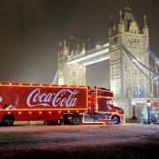 Iconic Coca-Cola truck to stop at local pub during UK Christmas tour
