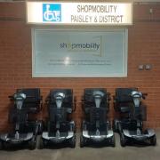 Shopmobility Paisley & District is based on the ground floor of the Paisley Centre car park in the town's Storie Street