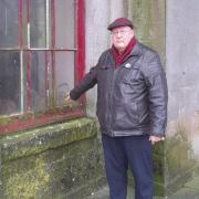 Andy Doig at the former Lochwinnoch Parish Church