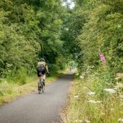 National Cycle Route in Renfrewshire
