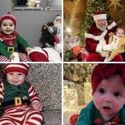 All smiles for Santa: Renfrewshire babies celebrate their first Christmas