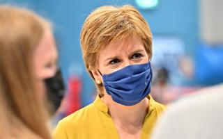 Nicoa Sturgeon said guidance on facemasks will stay