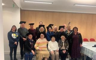 Graduates of the Still Here sessions in Johnstone