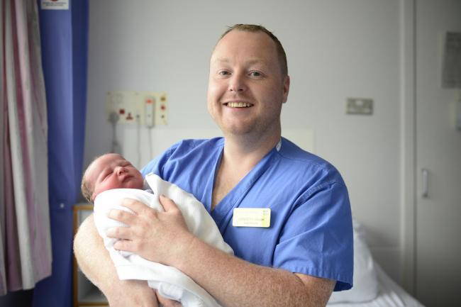 Kenny Gibson, Scotland's only male midwife